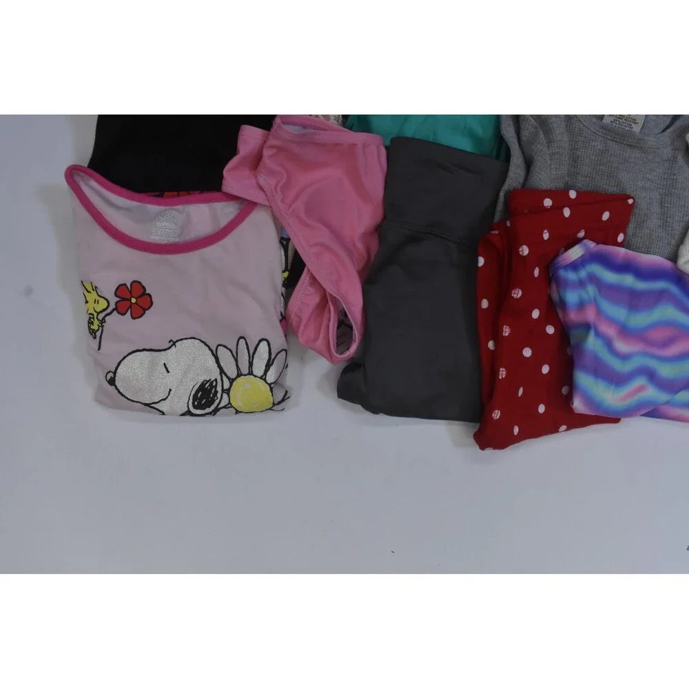 Wholesale Bulk Lot Of 13 Girls Size XS 4/5 Mixed Season Tops Bottoms Shorts